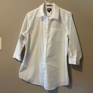 Lands’ End white button-down shirt, size 16P